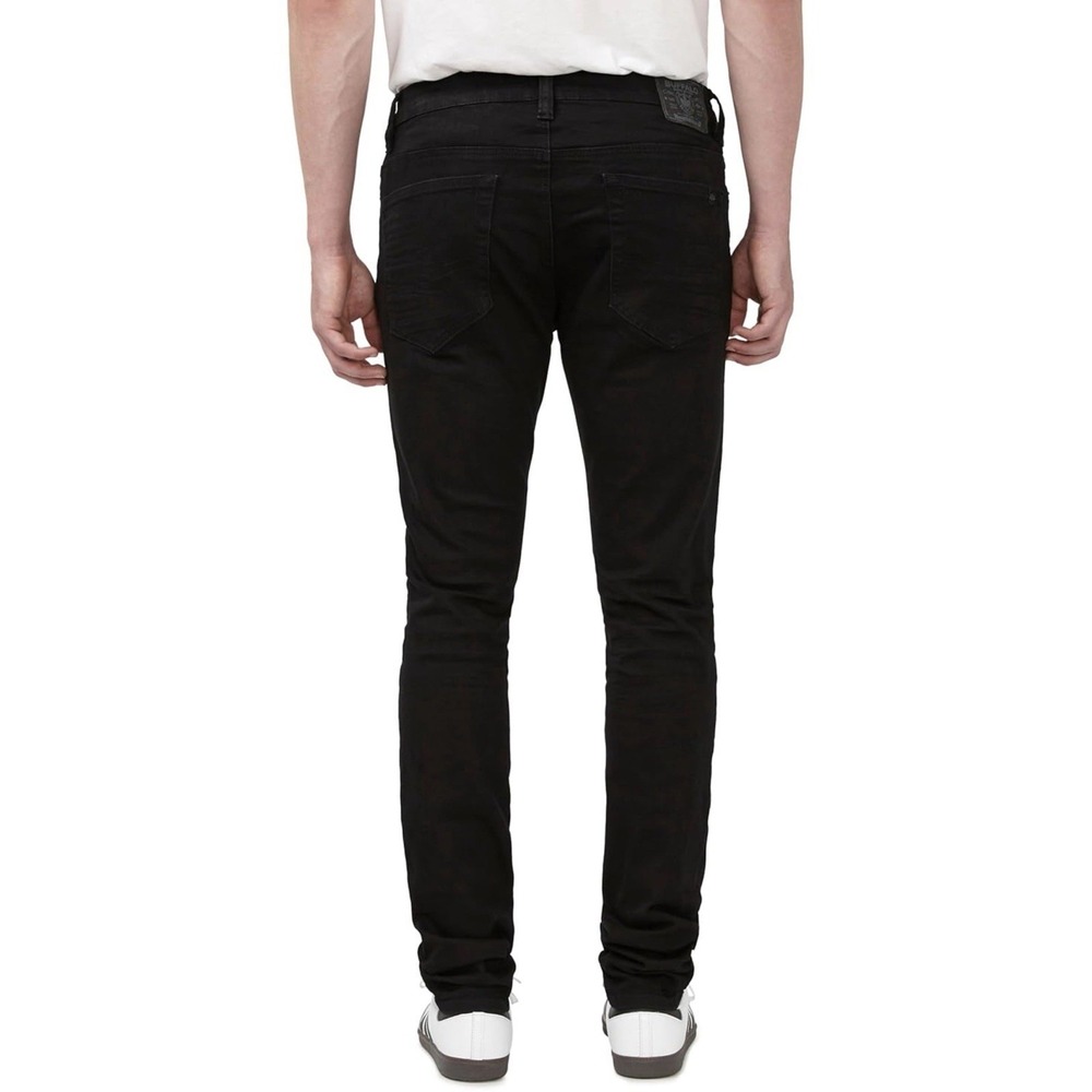 Buffalo David Bitton Skinny Max 33X32 Black Midnight Wax Classic Cowboy Jeans - Picture 3 of 16